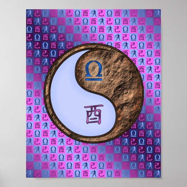 Poster Libra e Earth Rooster (Frente)