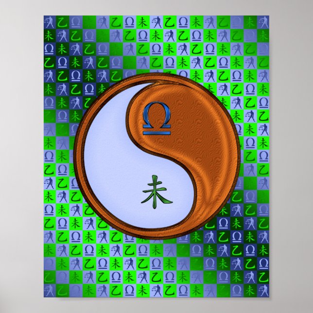 Poster Libra e Madeira (Frente)