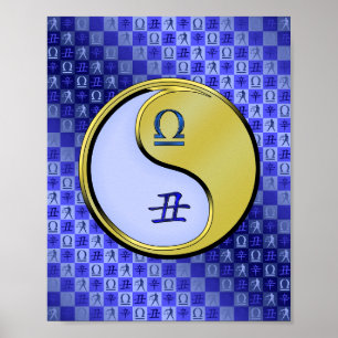 Poster Libra e metal Ox