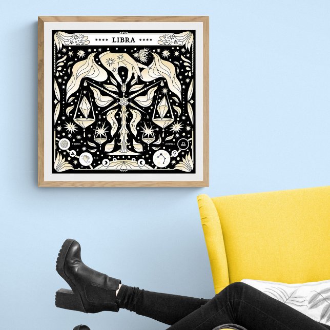 Poster Libra: O Stargazer Harmonico (Criador carregado)