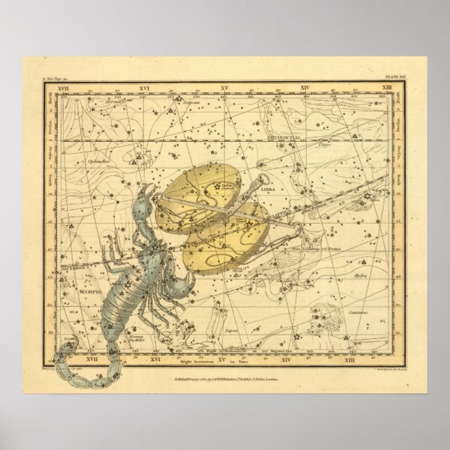 Poster Libra, Scorpio (Frente)