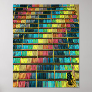 Poster Library Lovers Gift