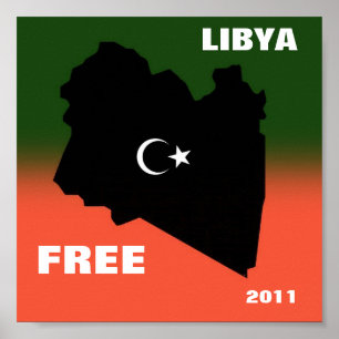 PÓSTER LIBYA LIVRE 2011