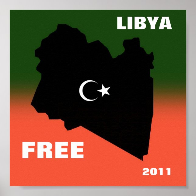 PÓSTER LIBYA LIVRE 2011 (Frente)