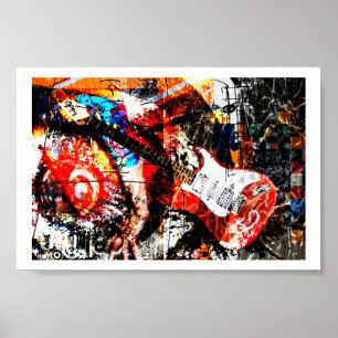 Póster Lição da guitarra