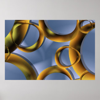 Póster Lição de geometria.