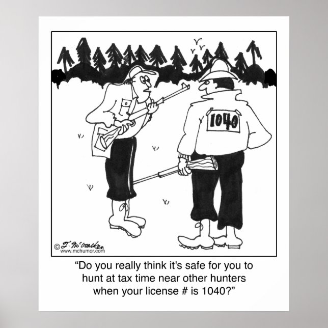 Póster Licença de caça 1040 (Frente)