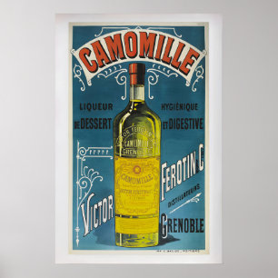 Poster Licor de Camomila de Sobremesa Victor Ferotin & Ci