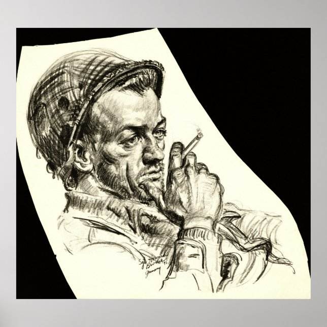 Póster Líder de Esquadrão 1945 (Frente)