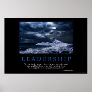 Poster Liderança
