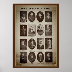 Poster Líderes de Ascensão de Páscoa de Vintage