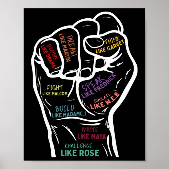 Poster Líderes Inspiradores do Punho Poderoso História Ne (Frente)