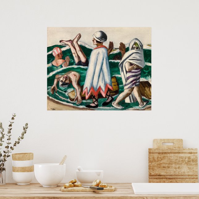 Poster Lido | Max Beckmann | (Cozinha)