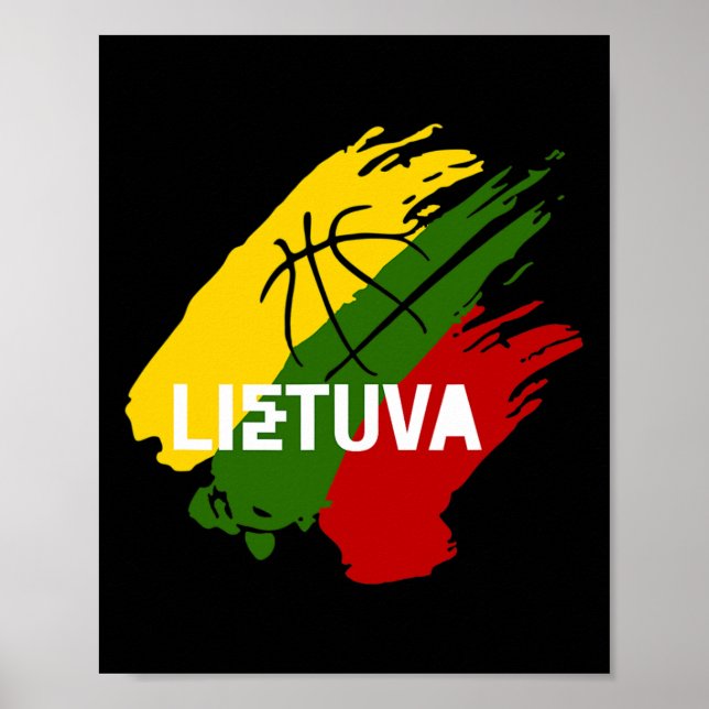 Poster Lietuva Sketll - Lietuva Tem Jogo  (Frente)