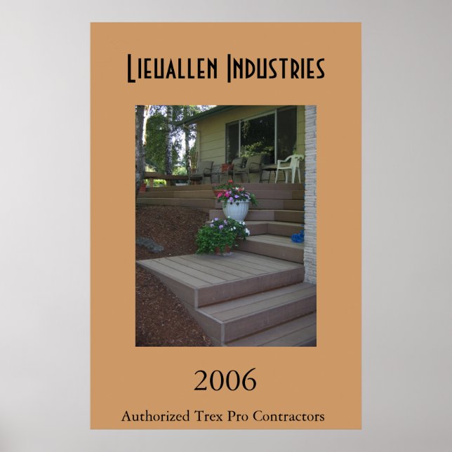 Póster Lieuallen Industries (Frente)