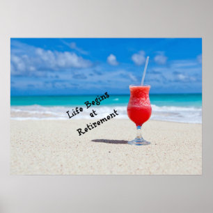 Póster Life Begins at Retirement