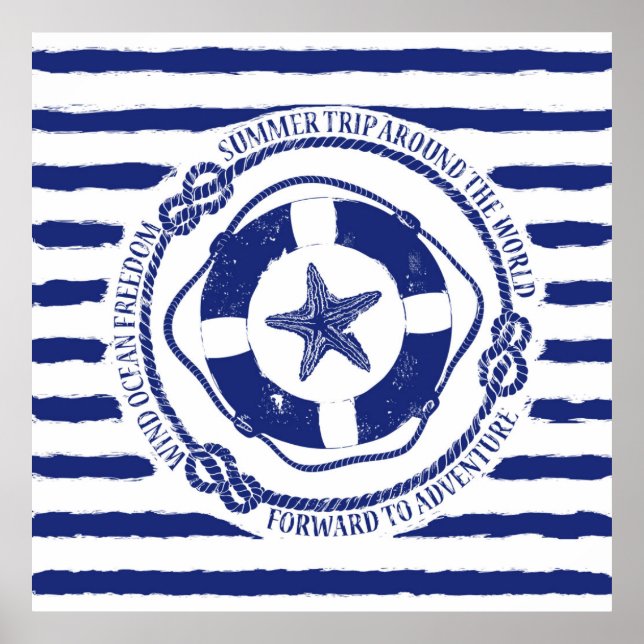 Poster Lifebuoé e Starfish (Frente)