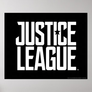 Poster Liga da Justiça Logotipo da Liga da Justiça