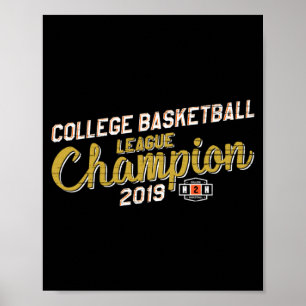 Poster Liga de Basquetebol Fantasia Universitária H2h Cha
