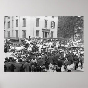 Póster Liga Sindical das Mulheres: 1908