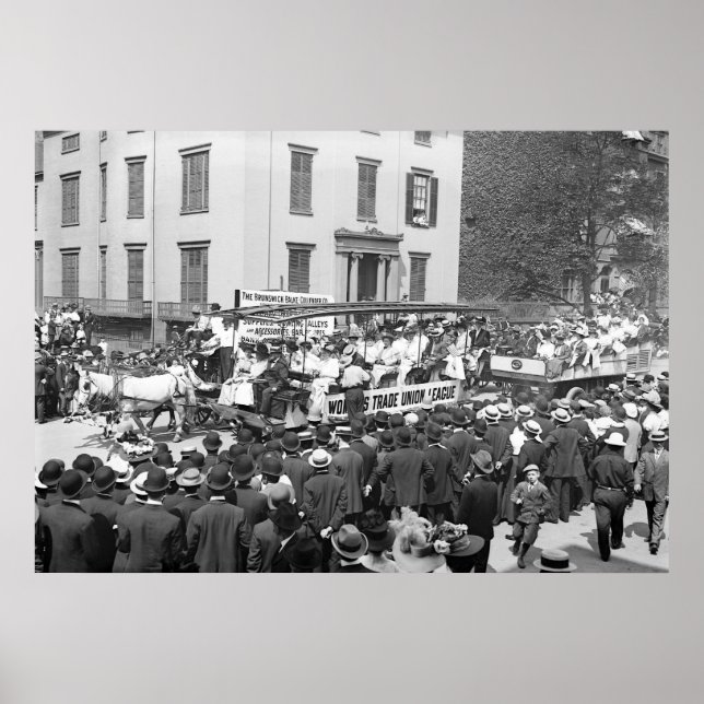 Póster Liga Sindical das Mulheres: 1908 (Frente)