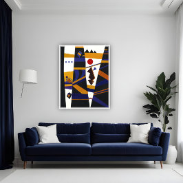 Poster Ligação de Kandinsky, 1932