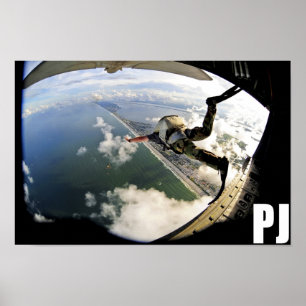 Poster Ligação em ponte do Pararescue