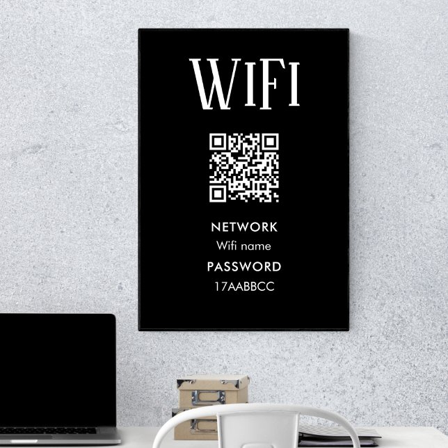 Poster Ligar Ao Wifi | Analisar Para Ligar A Senha Wifi (Criador carregado)