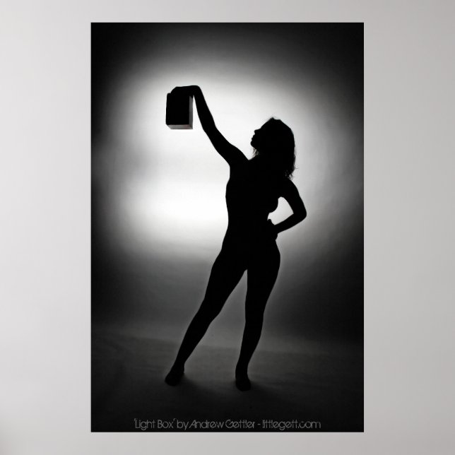 Póster 'Light Box', de Andrew Gettler (Frente)