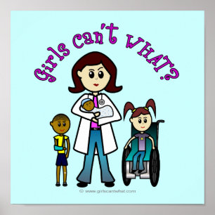 Póster Light Doctor Girl