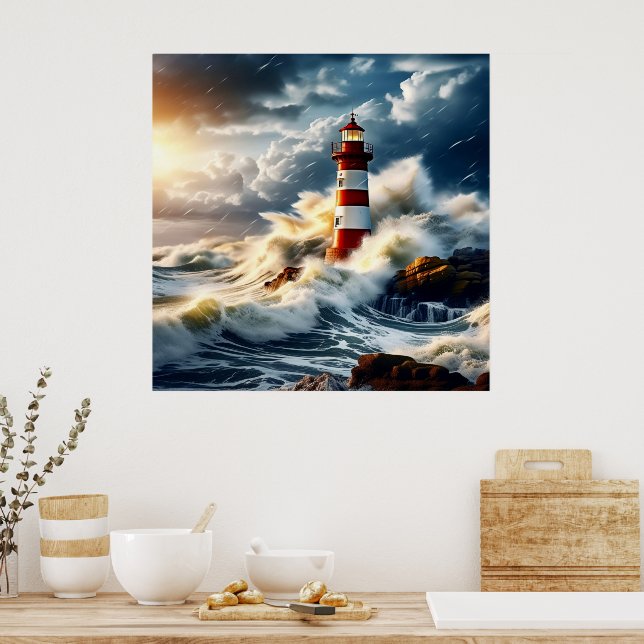 Poster Light House (Cozinha)