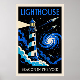 Poster Lighthouse: Beacon in the Void