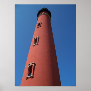 Póster Lighthouse Ponce Inlet Daytona Beach Photo