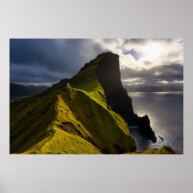 Poster Lighthouses | Faroe Islands Denmark (Frente)