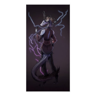 Póster Lightning Dragon, licht draak