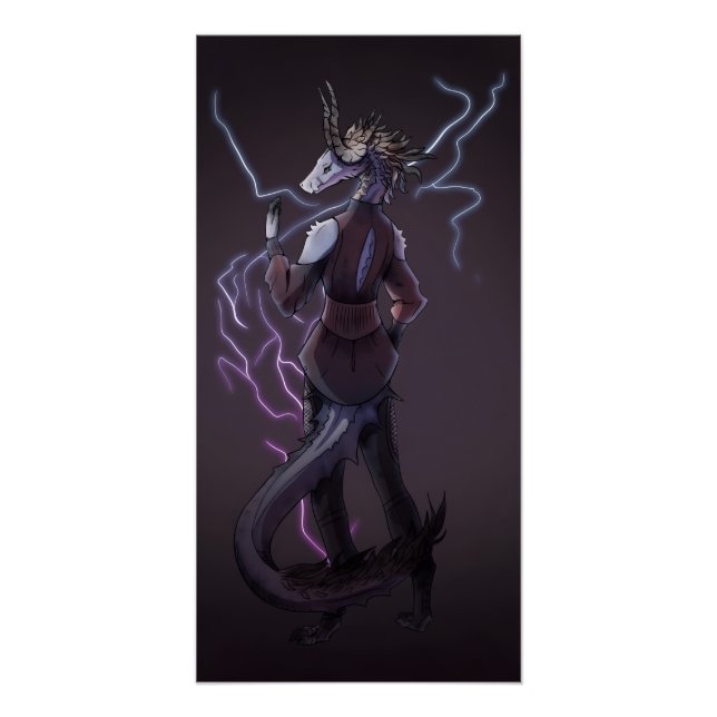 Póster Lightning Dragon, licht draak (Frente)