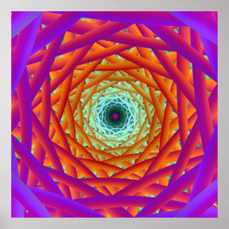 Póster 'Lightstrand Interweave'