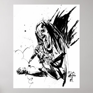 Poster Lil Jon "Colaboração de Jim Mahfood e Lil Jon"