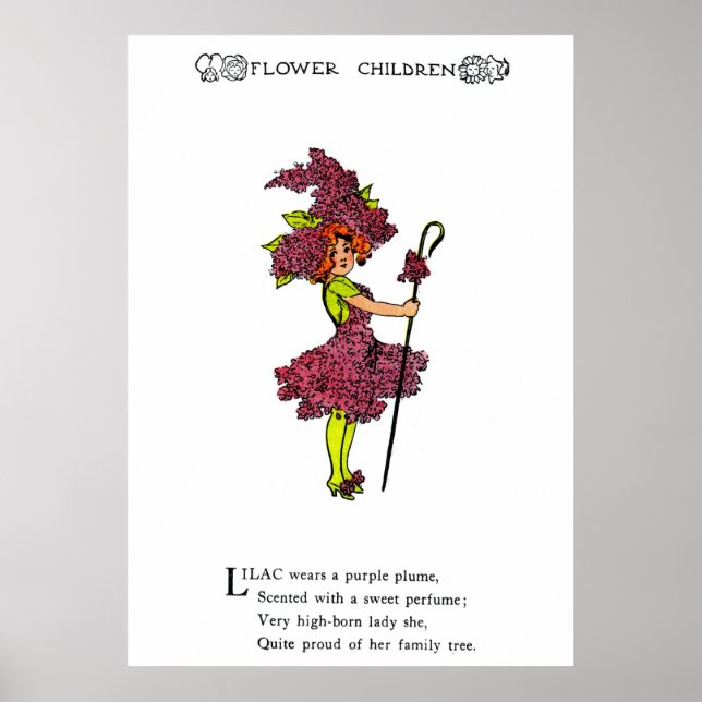 Póster Lilac (Frente)