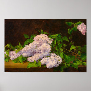 Poster Lilac Spray, 1890 por Albert Anker