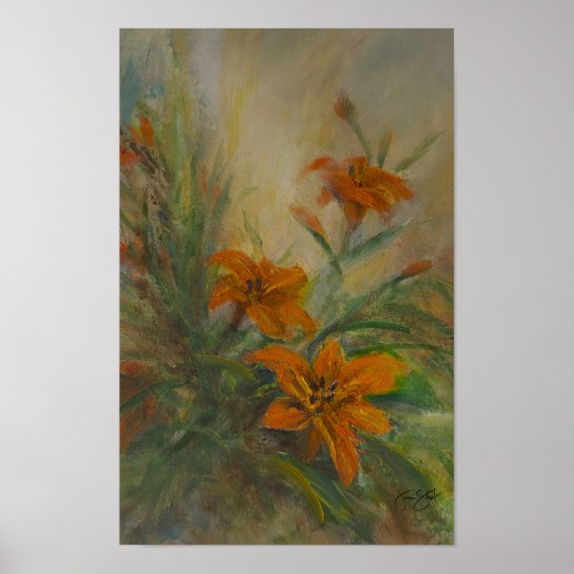 Poster Lilases Tigre (Frente)