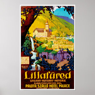 Poster Lillafured Hungary