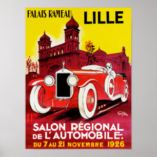 Póster ~ Lille de Salão de beleza Regional De