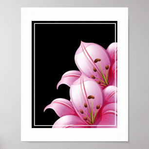 Poster Lillie poster-Rosa