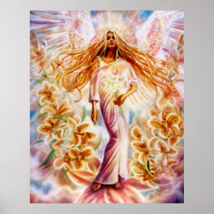 Póster Lily Angel by Lisa Iris