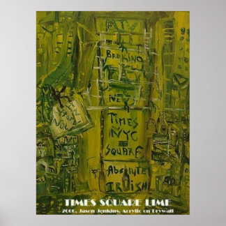 PÓSTER LIMÃO DA TIMES SQUARE
