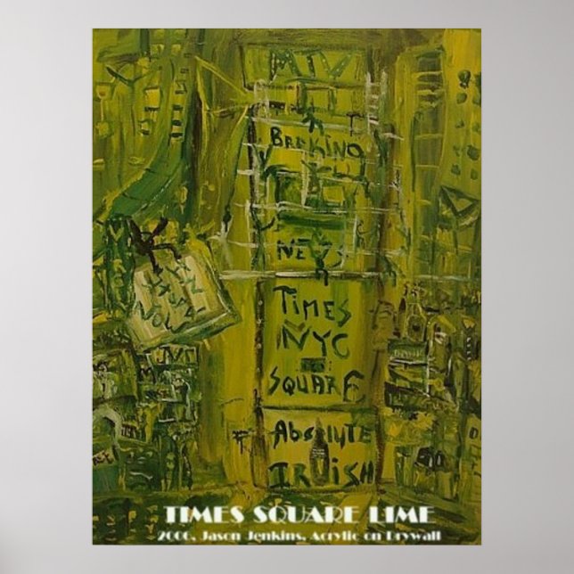 PÓSTER LIMÃO DA TIMES SQUARE (Frente)