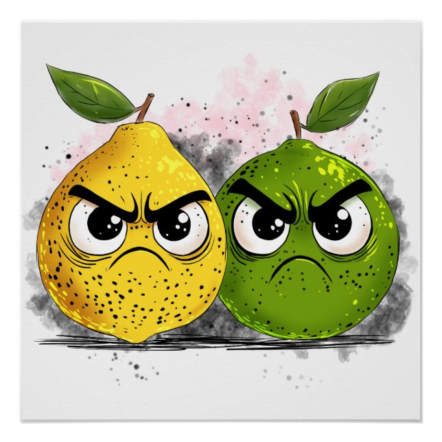 Póster Limão Grumpy Lemon Grumpy (Frente)