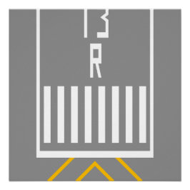 Póster Limiar RWY 13R