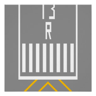 Póster Limiar RWY 13R